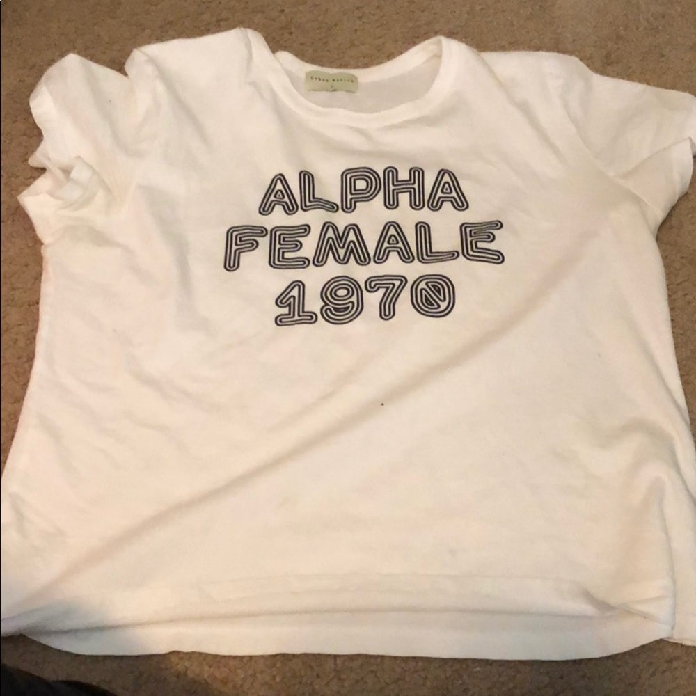 Alpha crop shirt